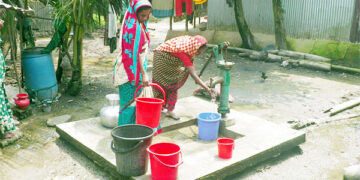 জগন্নাথপুর ও শান্তিগঞ্জে ১ লাখ মানুষ পাচ্ছেন বিশুদ্ধ পানি