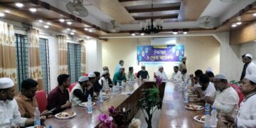 দিরাই রিপোর্টার্স ইউনিটির আয়োজনে ইফতার মাহফিল