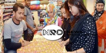 সুনামগঞ্জে শেষ মুহুর্তে জমে উঠেছে ঈদের কেনাকাটা