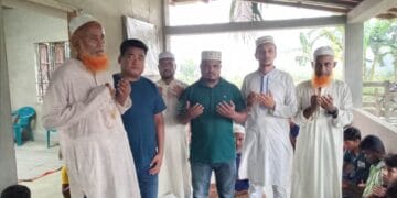 ইয়ারিং ছড়িতে রুস্তম আলী রুপচানের উদ্যোগে ইফতার মাহফিল অনুষ্ঠিত