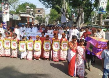 পাইকগাছায় বাংলা নববর্ষ উপলক্ষে বর্ণাঢ্য মঙ্গল শোভাযাত্রা, সাংস্কৃতিক  ও পুরস্কার বিতরণী অনুষ্ঠান অনুষ্ঠিত