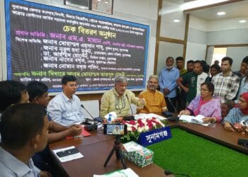 সুনামগঞ্জে জটিল রোগে আক্রান্ত ৩৪৬ জনের মাঝে ১কোটি ৭৩লাখ টাকা চেক প্রদান