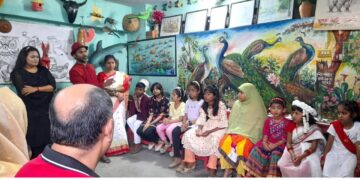 নববর্ষ ১৪৩০ উপলক্ষে,“হারিয়ে যাওয়া ঐতিহ্য নিয়ে প্রদর্শনী”এবং সাংস্কৃতিক অনুষ্ঠান করে খুলনা আর্ট একাডেমি।