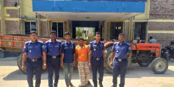 নওগাঁর রাণীনগরে চুরি যওয়ায় ট্রাক্টর উদ্ধার, গ্রেফতার দুই  মোঃ আব্দুল