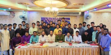 জবিস্থ নারায়াণগঞ্জ জেলা ছাত্রকল্যাণ পরিষদের নেতৃত্বে রিসাদ-তানভীর