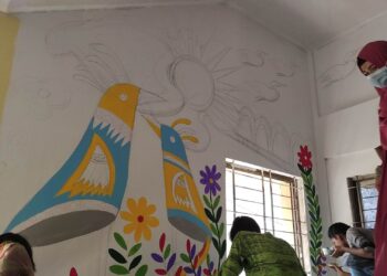 বাংলা নববর্ষ উদযাপনের প্রস্তুতিতে জবি