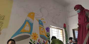 বাংলা নববর্ষ উদযাপনের প্রস্তুতিতে জবি