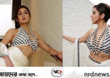 কান উৎসবে সারা‘নিজেকে জেব্রার মতো লাগছে’