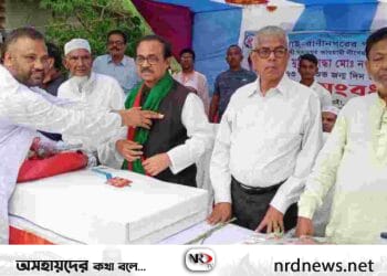 রাণীনগরে আ.লীগ নেতাকে গণসংবর্ধনা