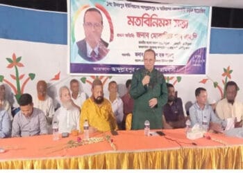 রাজনীতিবিদ চিনতে ভুল করলে উন্নয়ন থেকে বঞ্চিত হবেন: মোকাব্বির খান