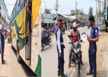 নড়াইল জেলা ট্রাফিক পুলিশের কার্যক্রমের সফলতা