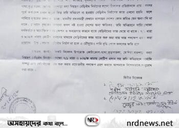 নড়াইলে বেড়িবাধের অভাবে হুমকির মুখে কৃষি ফসলি জমি