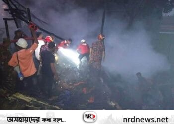 মধ্যে রাতে মাইনী বাজারে পুড়ে ছাই ৯দোকান,ক্ষয়ক্ষতির হার প্রায় ২কোটি