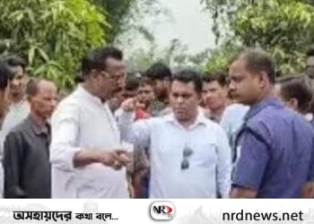 হিন্দুদের শ্মশান ঘাটে আশ্রয়ণ প্রকল্পের ঘর নির্মাণে বাঁধা বিক্ষোভে সংখ্যালঘু সম্প্রদায়