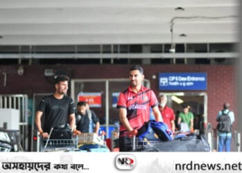 আফগানিস্তান ক্রিকেট দলের প্রথম বহর ঢাকায়