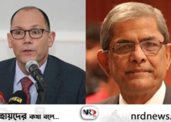 মার্কিন রাষ্ট্রদূতের সঙ্গে মির্জা ফখরুলের বৈঠক