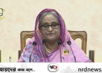 স্বাধীন, সার্বভৌম দেশ আমাদের,কারো খবরদারির কাছে নতজানু হব না: প্রধানমন্ত্রী