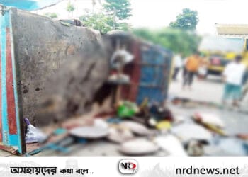 নাজির বাজারে সড়ক দুর্ঘটনা: শান্তিগঞ্জের ৩জন নিহত