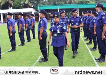 নড়াইল জেলা পুলিশের মাস্টার প্যারেড অনুষ্ঠিত