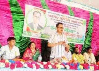 নব-নির্বাচিত সভাপতি ফসিহউদ্দীনকে বিএমএসএসে’র সংবর্ধনা