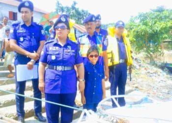 নদীপথে চাঁদাবাজী বন্ধকরা নৌ পুলিশের বড় চ্যালেঞ্জ-এস পি শম্পা