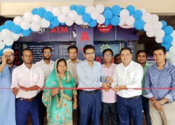 রাণীনগরে সোনালী ব্যাংকের এটিএম বুথের উদ্বোধন