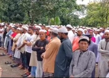 ছাতকে সাংবাদিক খালেদের মাতার দাফন সম্পন্ন শোক