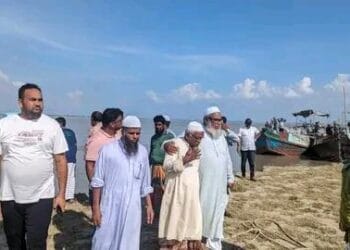 পদ্মার নদী ভাঙন পরিদর্শন করলেন আলহাজ্ব আক্তারুজ্জামান মিঠু