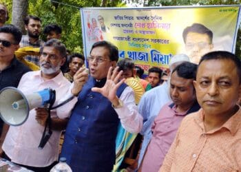 নড়াইলে অপরাধ দূর্নীতি দূর করে এলাকার উন্নয়ন ঘটাতে চাই-মুক্তিযুদ্ধ মন্ত্রনালয়ের সিনিয়র সচিব খাজা মিয়া