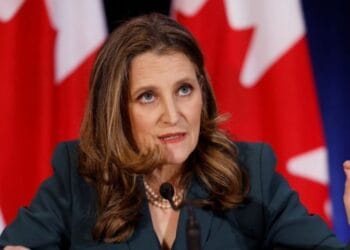 কানাডার অর্থমন্ত্রী ক্রিস্টিয়া ফ্রিল্যান্ড জরিমানা