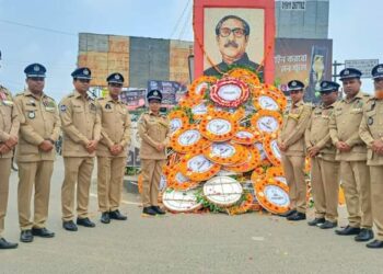 নড়াইলে যথাযোগ্য মর্যাদায় জাতীয় শোক দিবস পালিত