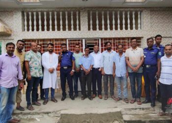 বিশিষ্টজনের সম্মানে মোছাব্বির হোসেন জুনেদের মধ্যাহ্নভোজ