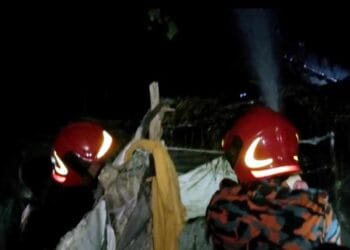 রাণীনগরে বিদ্যুতের শটসার্কিটের আগুনে পুড়ল ঘর, মালামাল ভস্মিভূত