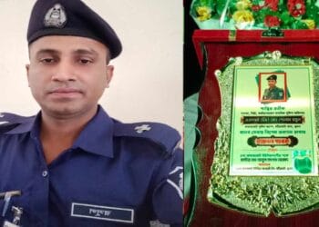 মানবিক পুলিশ অফিসার এএসআই (নিরস্ত্র) মোঃ গোলাম রসুল সম্মাননা স্মারক