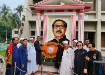 কুষ্টিয়া ভেড়ামারা উপজেলা আ.লীগের উদ্যোগে জাতীয় শোক দিবস পালন