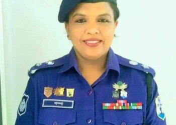 নৌ-পুলিশ সিলেট অঞ্চলের প্রথম পুলিশ সুপার শম্পা ইয়াসমীন