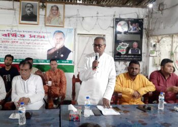 রাণীনগরে স্বেচ্ছাসেবক লীগের বিশেষ বর্ধিত সভা অনুষ্ঠিত