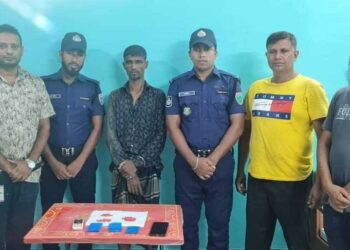 তাহিরপুরের টেকেরঘাট পুলিশ ক্যাম্পের অভিযানে ২২৫ পিস ইয়াবা সহ গ্রেফতার ১