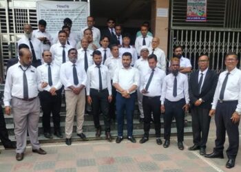 তারেক রহমানকে কটূক্তি ও অপপ্রচারের প্রতিবাদে নেত্রকোনায় আইনজীবী ফোরামের বিক্ষোভ 