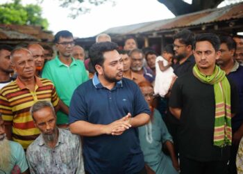 নওগাঁর রাণীনগরে জাতীয় নাগরিক পার্টির (এনসিপি) আহ্বায়ক নাহিদ ইসলাম