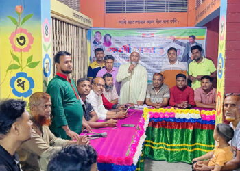 নওগাঁর রাণীনগরে স্বেচ্ছাসেবকদলের কর্মী সভা অনুষ্ঠিত