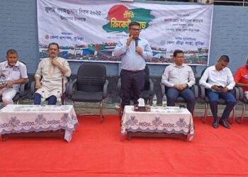 কুমিল্লায় ‘জুলাই গণঅভ্যুত্থান দিবস’ উপলক্ষে প্রীতি ক্রিকেট ম্যাচ অনুষ্ঠিত