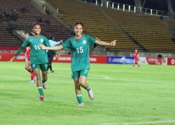 লাওসকে ৩-১ গোলে হারিয়ে উড়ন্ত সূচনা বাংলাদেশের