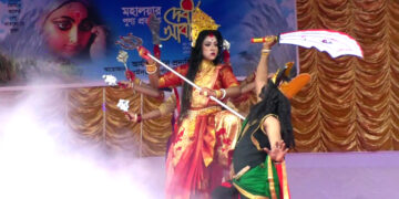 ময়মনসিংহে ধর্মীয় ভাবগাম্ভীর্যে শারদীয় দুর্গোৎসবের সূচনা