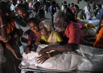 তামিলনাড়ুতে পদদলিত হয়ে নিহত ৪০ জন