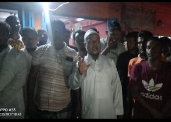 বিশ্বনাথের দশঘর ইউনিয়নের ১ নং ওয়ার্ডে ইলিয়াস লুনা শ্লোগানে মুখরিত