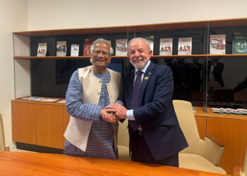 রোমে ব্রাজিলের প্রেসিডেন্ট লুলার সঙ্গে ইউনূসের বৈঠক