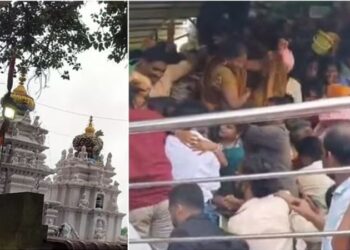 ভারতের মন্দিরে পদদলিত হয়ে নয় তীর্থযাত্রীর মৃত্যু